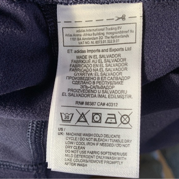 NWOT Adidas Climawarm leggings size medium - Picture 3 of 5